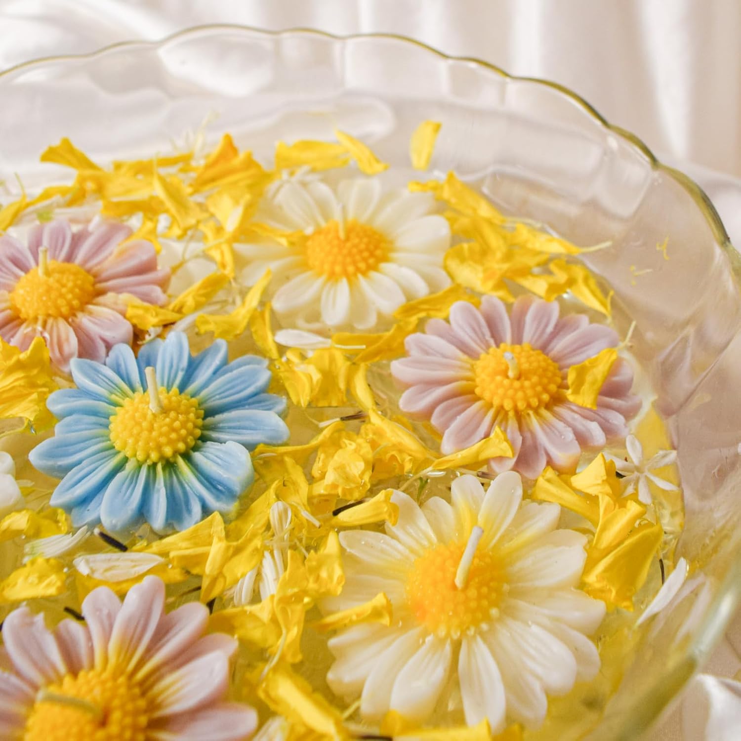 Festive Floating Tealight Soy Wax Candles - Image 7